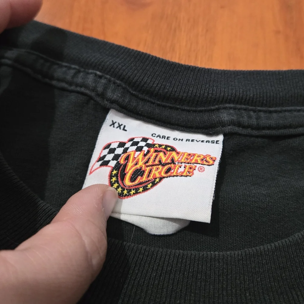 Vtg Dale Earnhardt T-shirt Men’s XXL NASCAR Legend Black Winners Circle Y2K - Picture 3 of 10